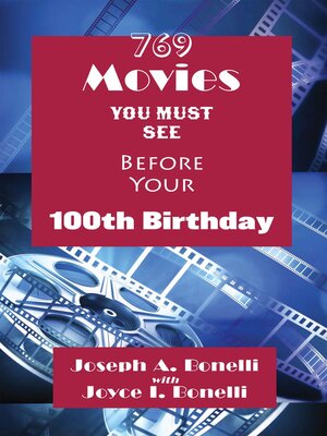 cover image of 769 Movies You Must See Before Your 100th Birthday